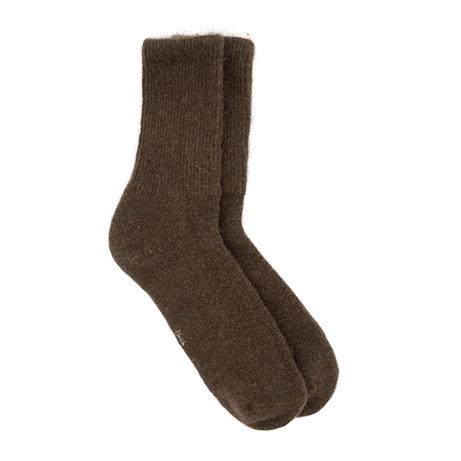 Yak wool socks, brown